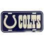 Plaque d'immatriculation Indianapolis Colts