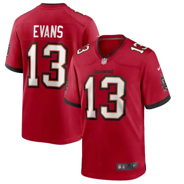 Maillot Nike Game des Tampa Bay Buccaneers - Mike Evans Rouge