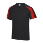 Custom Flag Jerseys Black/Red