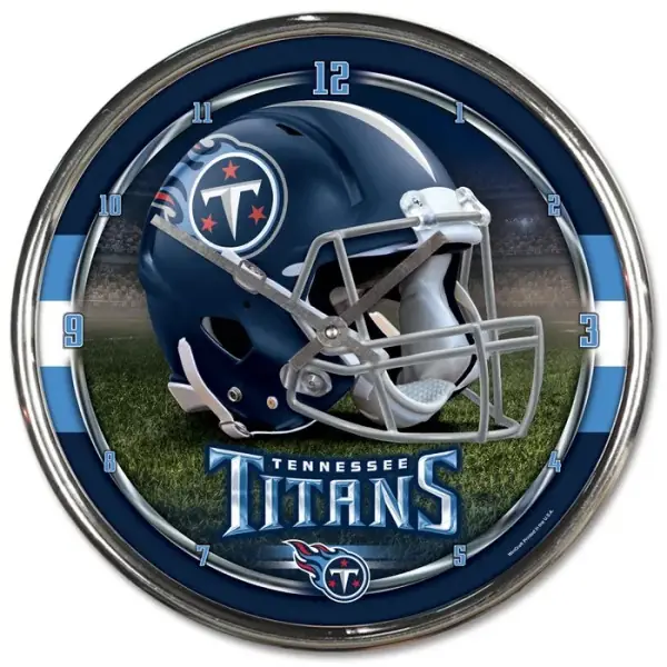 Reloj Cromado de los Tennessee Titans