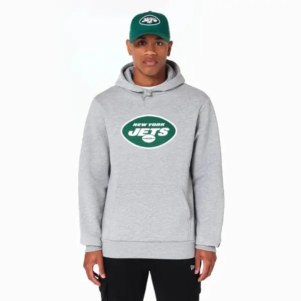Sweat à capuche Logo Équipe New York Jets New Era Avant