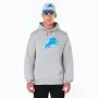 Detroit Lions New Era Team-Logo Kapuzenpullover Vorderseite