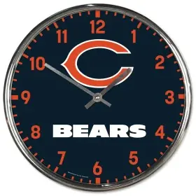 Chicago Bears Chrome Clock