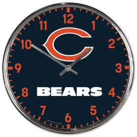 Chicago Bears klocka i krom