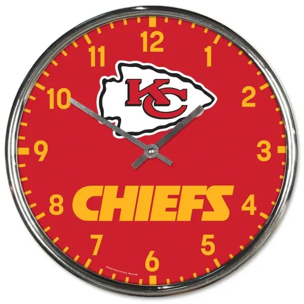 Kansas City Chiefs Chrome-Uhr