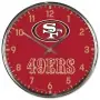 Reloj Cromado de los 49ers de San Francisco