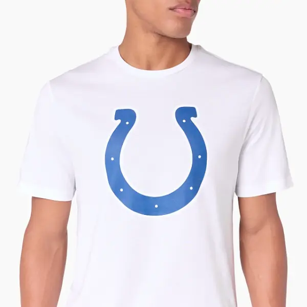 Camiseta Frontal del Logo del Equipo Indianapolis Colts New Era