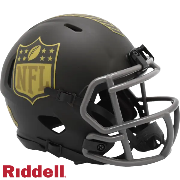 NFL 2025 Salute to Service Mini Casques Vitesse Emblème NFL