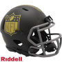 NFL 2025 Salute to Service Speed Mini Helmets NFL Shield