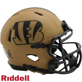 Casques Mini Vitesse NFL 2023 Salute to Service Bengals
