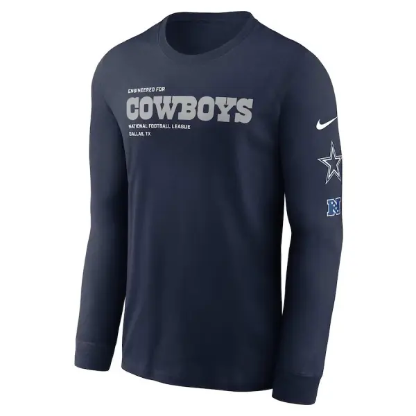 Dallas Cowboys Nike Langærmet T-shirt