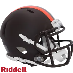 Cleveland Browns On-Field 2025 Alternativ Speed Mini Hjelm