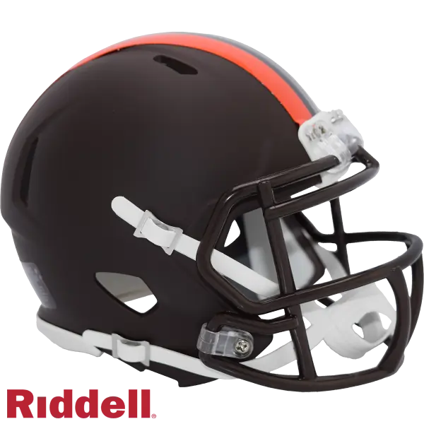Cleveland Browns On-Field 2025 Alternate Speed Mini Helmet