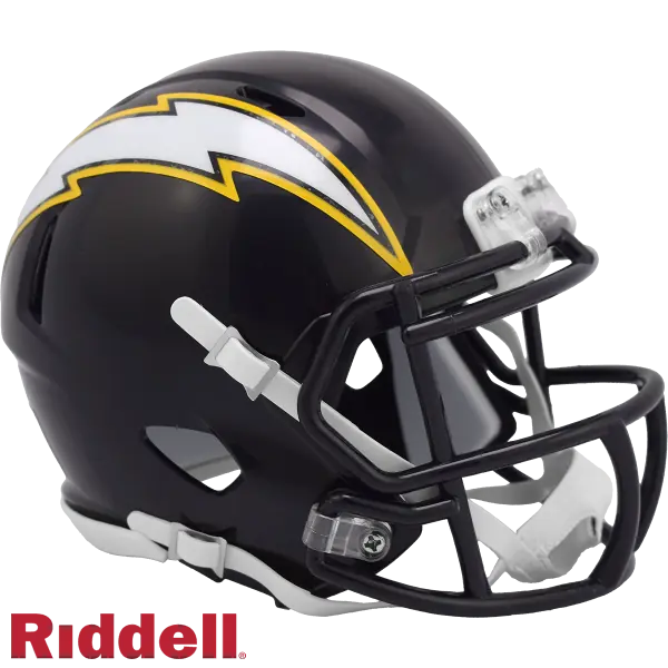 Los Angeles Chargers On-Field 2025 Alternatives Speed Mini-Helm