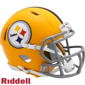 Casco Mini de Velocidad Alternativo de Campo 2025 de los Pittsburgh Steelers