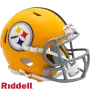 Casco Mini Speed Alternativo 2025 Pittsburgh Steelers sul Campo