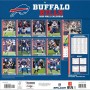 Buffalo Bills 12" x 12" 2026 Wall Calendar Back