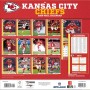 Kansas City Chiefs 12" x 12" 2026 Wall Calendar Back