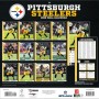 Pittsburgh Steelers 12" x 12" 2026 Wall Calendar Back