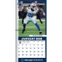 Dallas Cowboys 12" x 12" 2026 Calendario da parete Pagina del giocatore