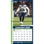 Seattle Seahawks 12" x 12" 2026 Calendario de Pared Página del Jugador