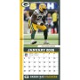 Green Bay Packers 12" x 12" 2026 Väggkalender Spelarsida