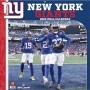 Calendario da parete 2026 dei New York Giants 12" x 12" fronte