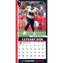 Houston Texans 12" x 12" 2026 Calendario da parete Pagina del giocatore