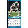 New York Jets 12" x 12" 2026 Wandkalender Spieler Seite