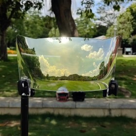 Visera dorada transparente Pro Football