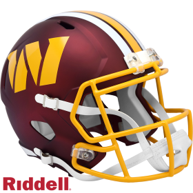 Washington Commanders 2025 On Field Alternate Speed Replica Helmet Side