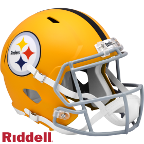 Pittsburgh Steelers 2025 On Field Alternate Speed Replica Hjälm Sida