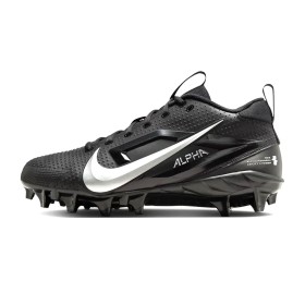 Nike Alpha Menace 4 Varsity Football Cleats Black Side