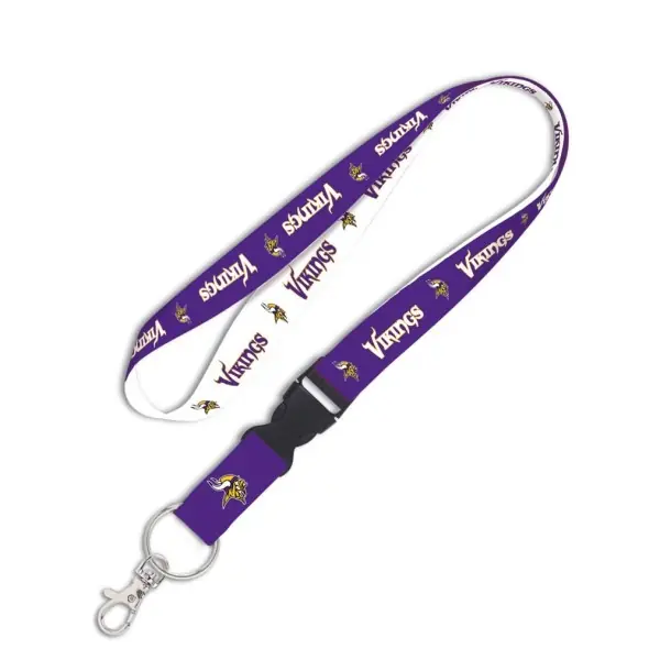 Cordino Minnesota Vikings 1" con fibbia staccabile