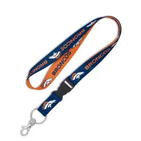 Denver Broncos 1" cordón con hebilla desmontable