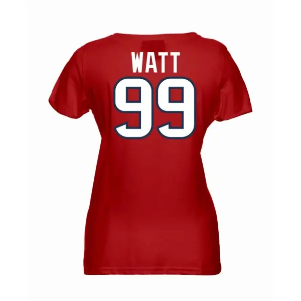 Camiseta de Mujer con Nombre y Número de los Houston Texans