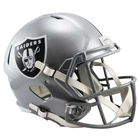 Las Vegas Raiders Full Size Riddell Speed Replica Helmet