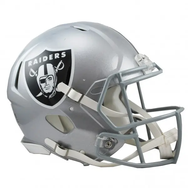 Las Vegas Raiders Vollformat Riddell Revolution Speed Authentischer Helm