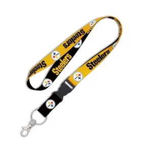 Cordino Pittsburgh Steelers 1" con fibbia staccabile