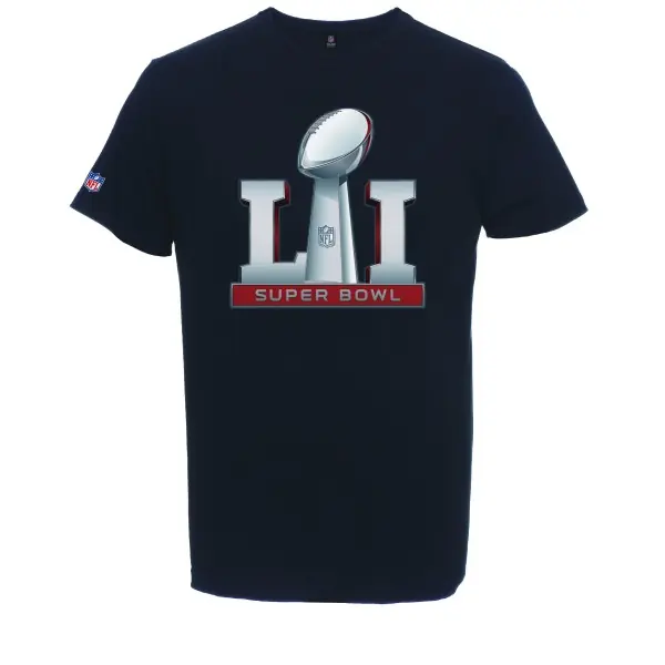 Majestic Super Bowl 51 Logo T-Shirt
