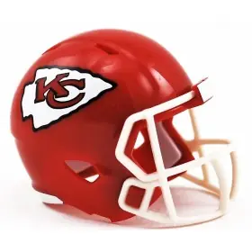Kansas City Chiefs Riddell NFL Speed Pocket Pro Hjelm