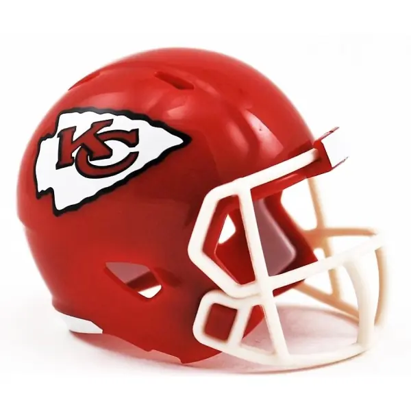 Kansas City Chiefs Riddell NFL Speed Pocket Pro Hjelm