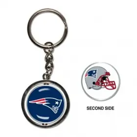 New England Patriots Spinner Nyckelring