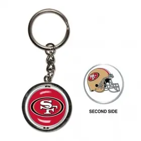 San Francisco 49ers Spinner Nøglering