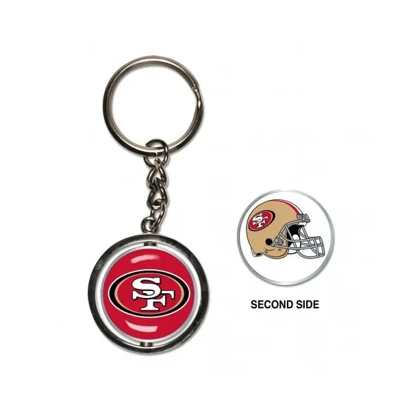 San Francisco 49ers Spinner Key Ring