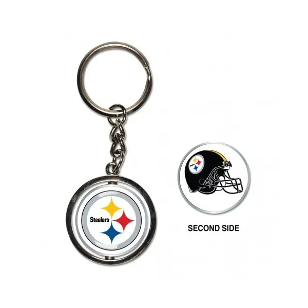 Pittsburgh Steelers Spinner Key Ring