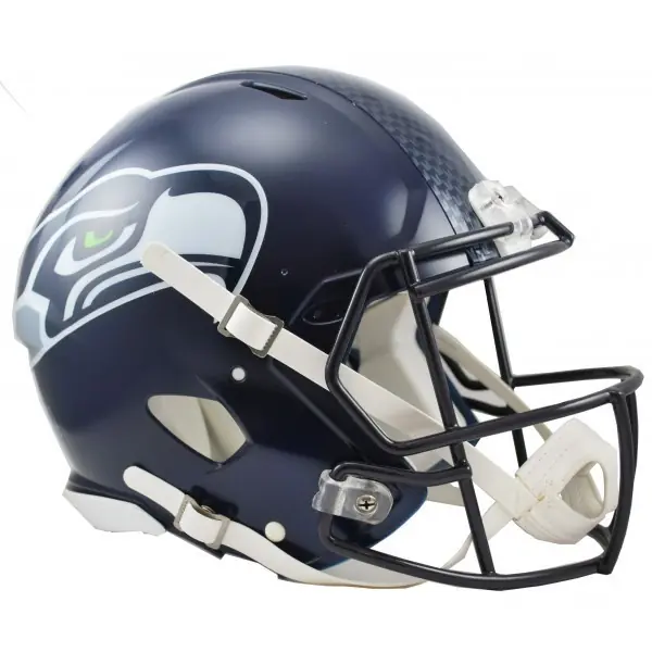 Seattle Seahawks Fullstorlek Riddell Speed Replica Hjälm