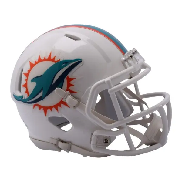 Casco Mini Speed de los Miami Dolphins