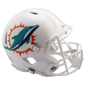 Miami Dolphins Full-Size Riddell Revolution Speed Authentic Helmet