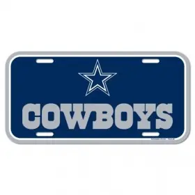 Placa de Matrícula de los Dallas Cowboys
